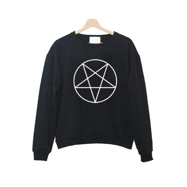 pentagram logo sweatshirt