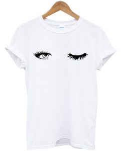 lashes eye t-shirt
