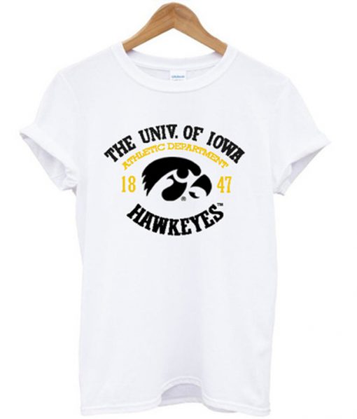 the univ of iowa hawkeyes t-shirt