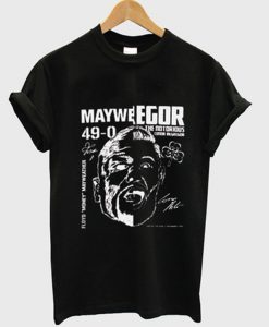 mayweather mcgregor t-shirt