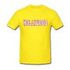 hollywood yellow tshirt