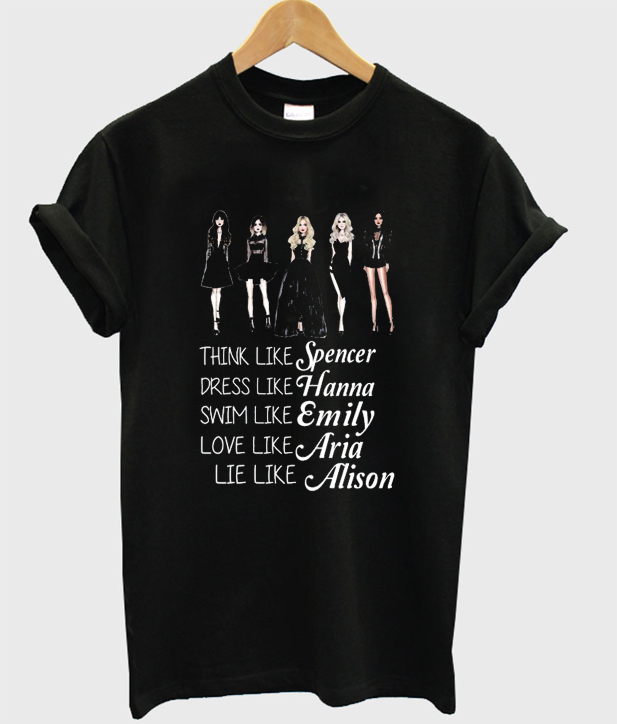 Brand88 Spencer Emily Hanna Ladies Printed T-Shirt Aria Alison