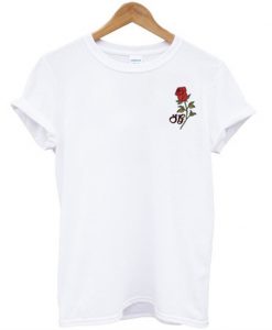 selena gomez rose pocket t-shirt