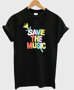 save the music t-shirt