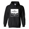 mountain upside down hoodie