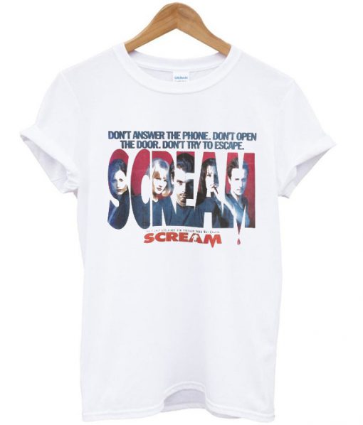 scream inspired t-shirt