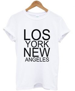 lost york new angeles t-shirt