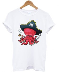 pirate octopus t-shirt