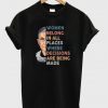 women belong in all places where decision are being made t-shirt