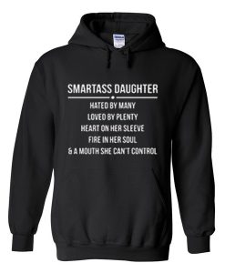 smartass daughter hoodie