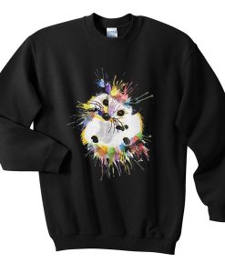 rainbow hedgehog sweatshirt